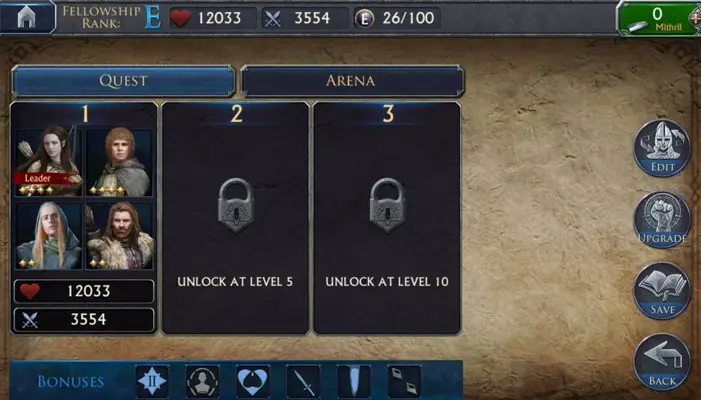 Lord of the Rings Legends android App screenshot 4